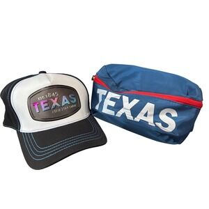 Texas Souvenir Gift Set: Cap and Fanny Pack NWT